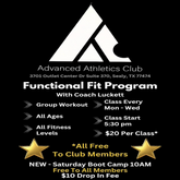 Functional Fit Saturday Boot Camp